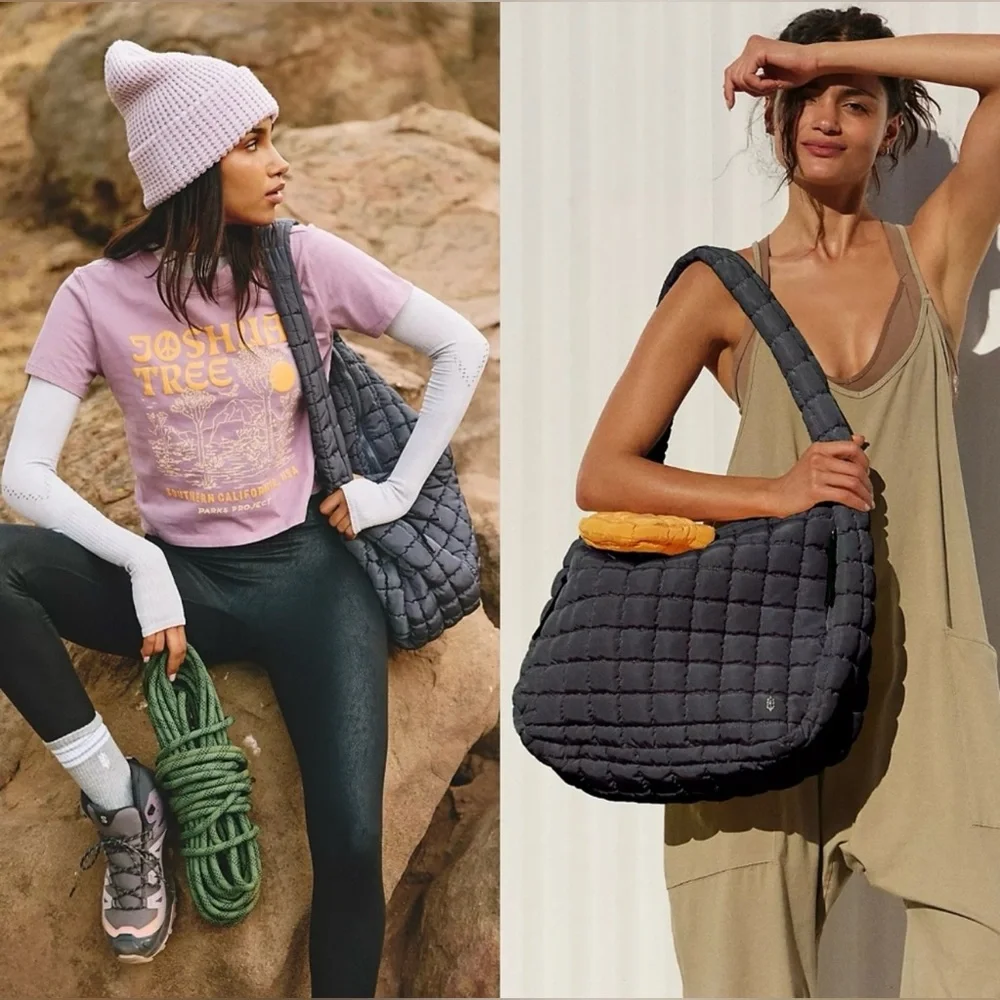 FP Movement Quilted Carryall Bag in Graphite Grey🔥like new!🔥 - Picture 15 of 15